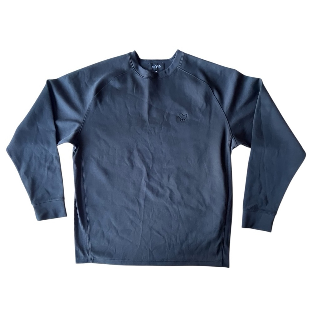 Bad Birdie Men's Dark Gray Crew Neck Sweatshirt